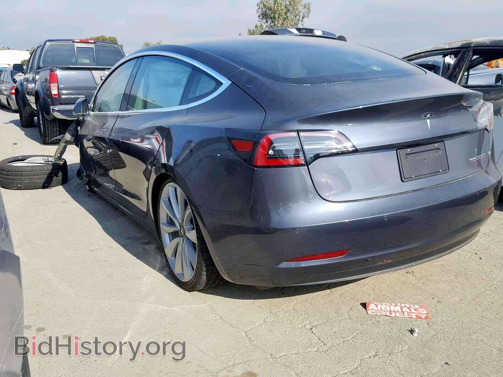 2019 TESLA MODEL 3 - VIN: 5YJ3E1EB9KF213998 - Фото 3