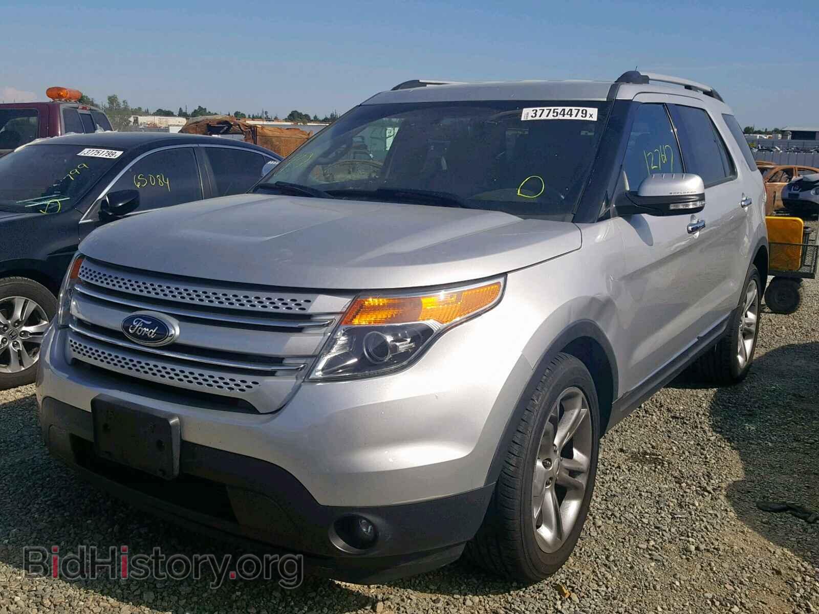2014 FORD EXPLORER L - VIN: 1FM5K7F84EGC01772 - Фото 2