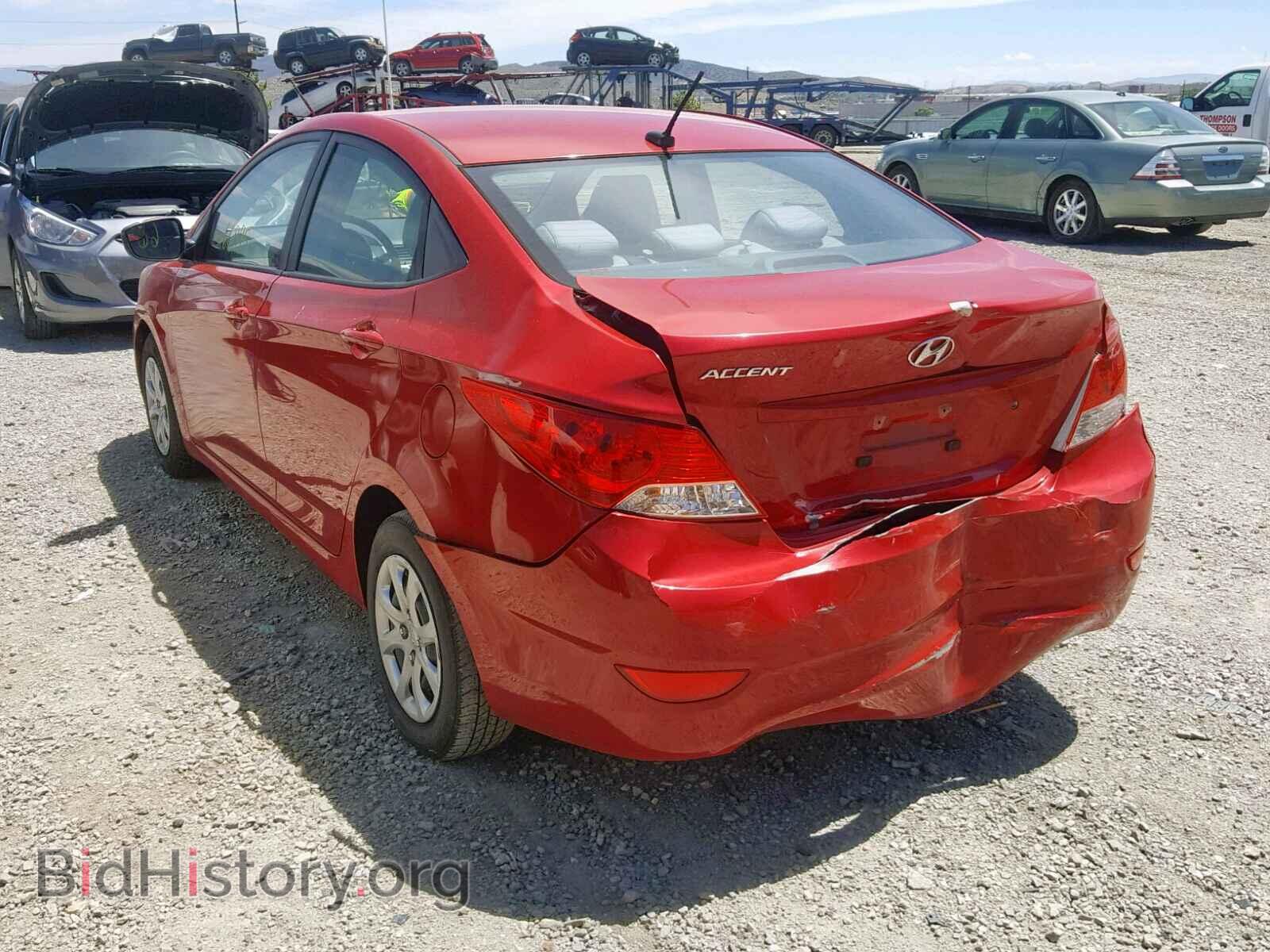 2014 HYUNDAI ACCENT - VIN: KMHCT4AE9EU650429 - Фото 3