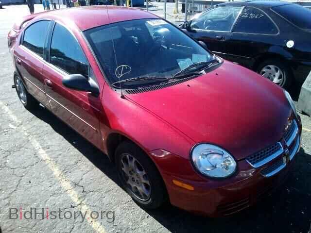 Photo 1B3ES56C05D290157 - DODGE NEON 2005