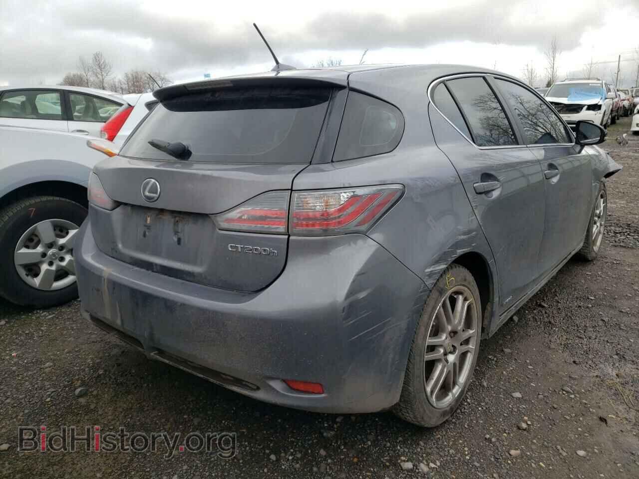 2013 LEXUS CT 200 - VIN: JTHKD5BH8D2171553 - Фото 4