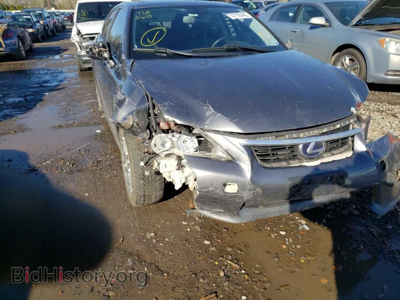 2013 LEXUS CT 200 - VIN: JTHKD5BH8D2171553 - Фото 9