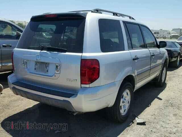 2005 HONDA PILOT - VIN: 2HKYF18175H537141 - Фото 4