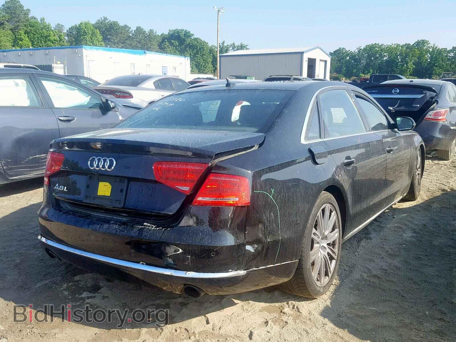 2014 AUDI A8 - VIN: WAURGAFD5EN005320 - Фото 4