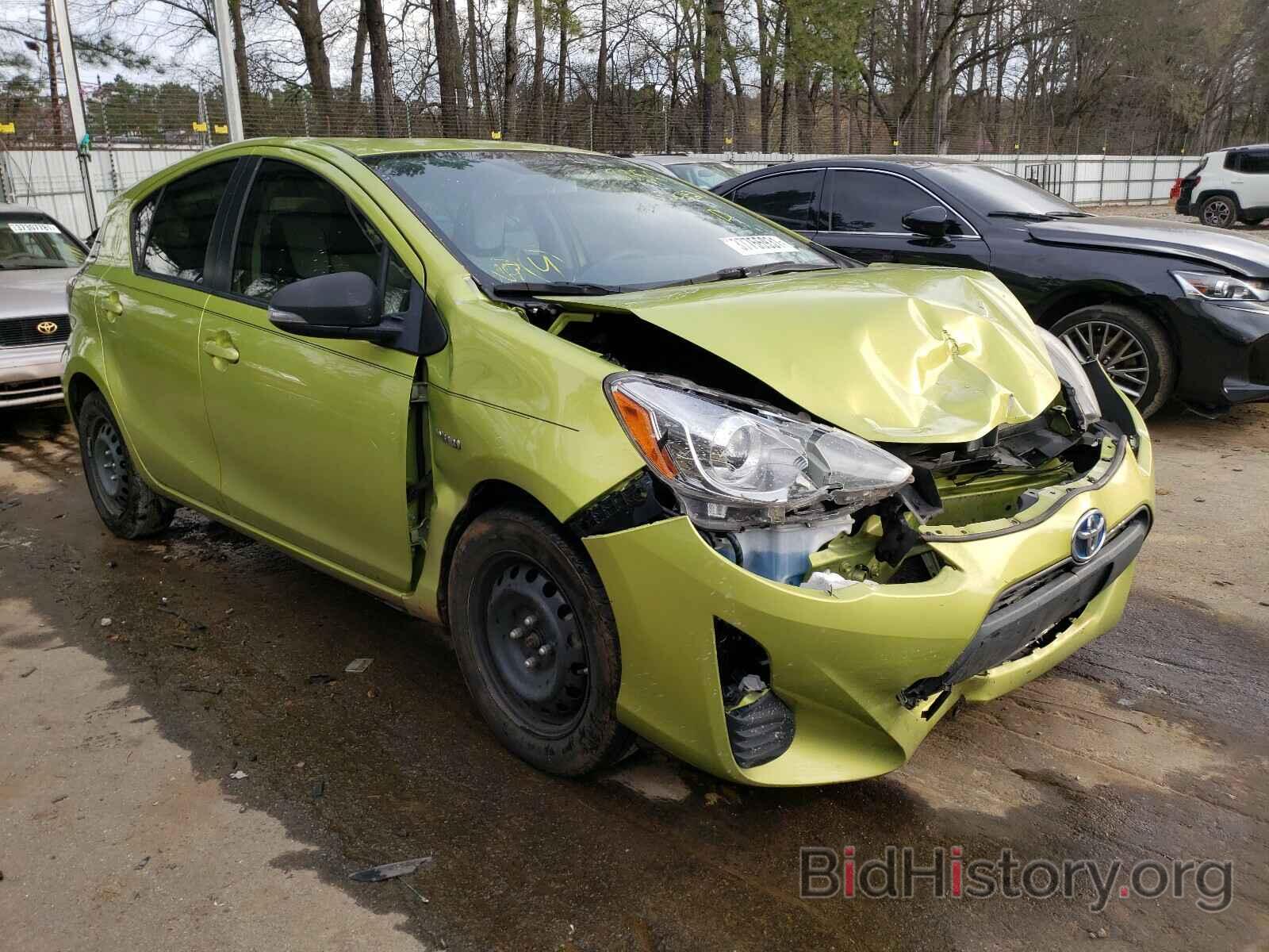 Фотография JTDKDTB38G1118856 - TOYOTA PRIUS 2016