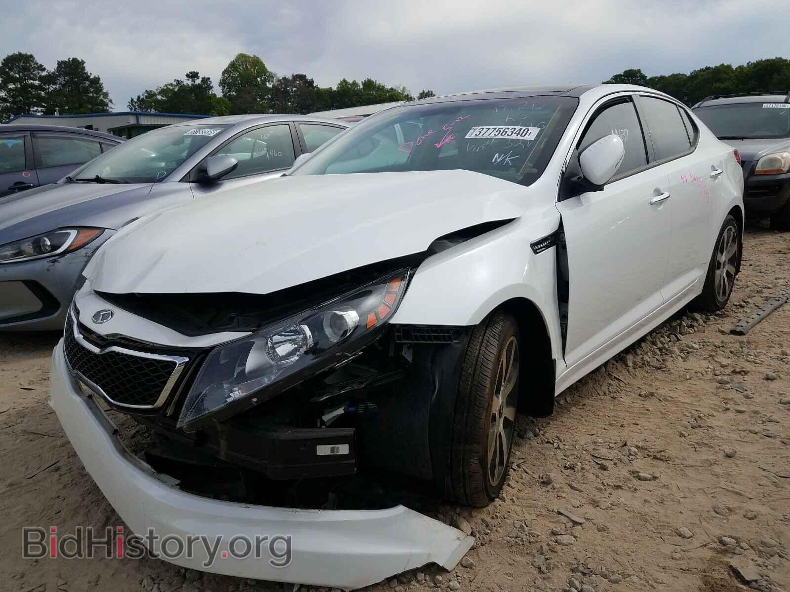 2013 KIA OPTIMA - VIN: 5XXGR4A68DG103217 - Фото 2