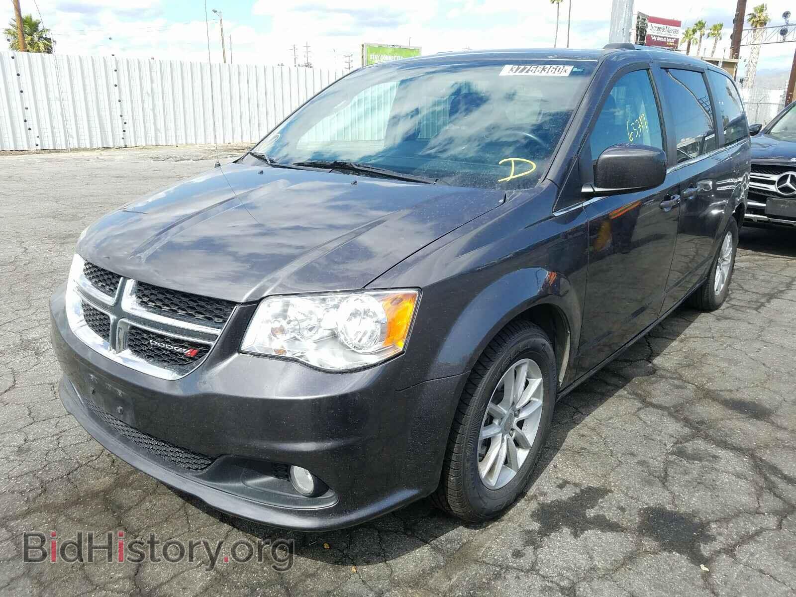 2018 DODGE CARAVAN - VIN: 2C4RDGCG7JR251344 - Фото 2