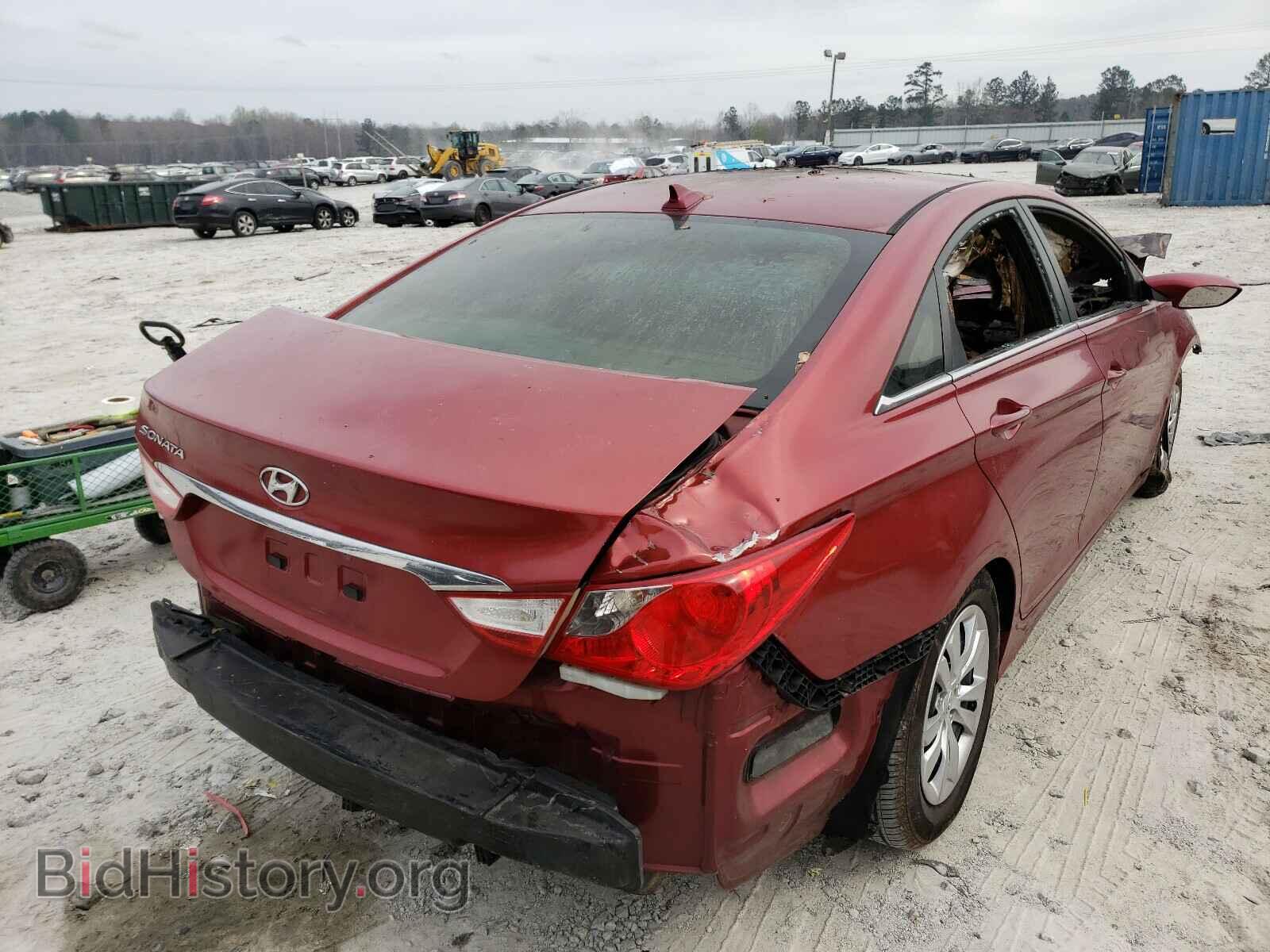 2012 HYUNDAI SONATA - VIN: 5NPEB4AC9CH490672 - Фото 4