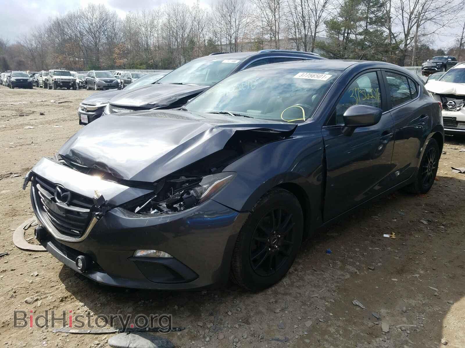 2014 MAZDA 3 - VIN: JM1BM1L7XE1214488 - Фото 2