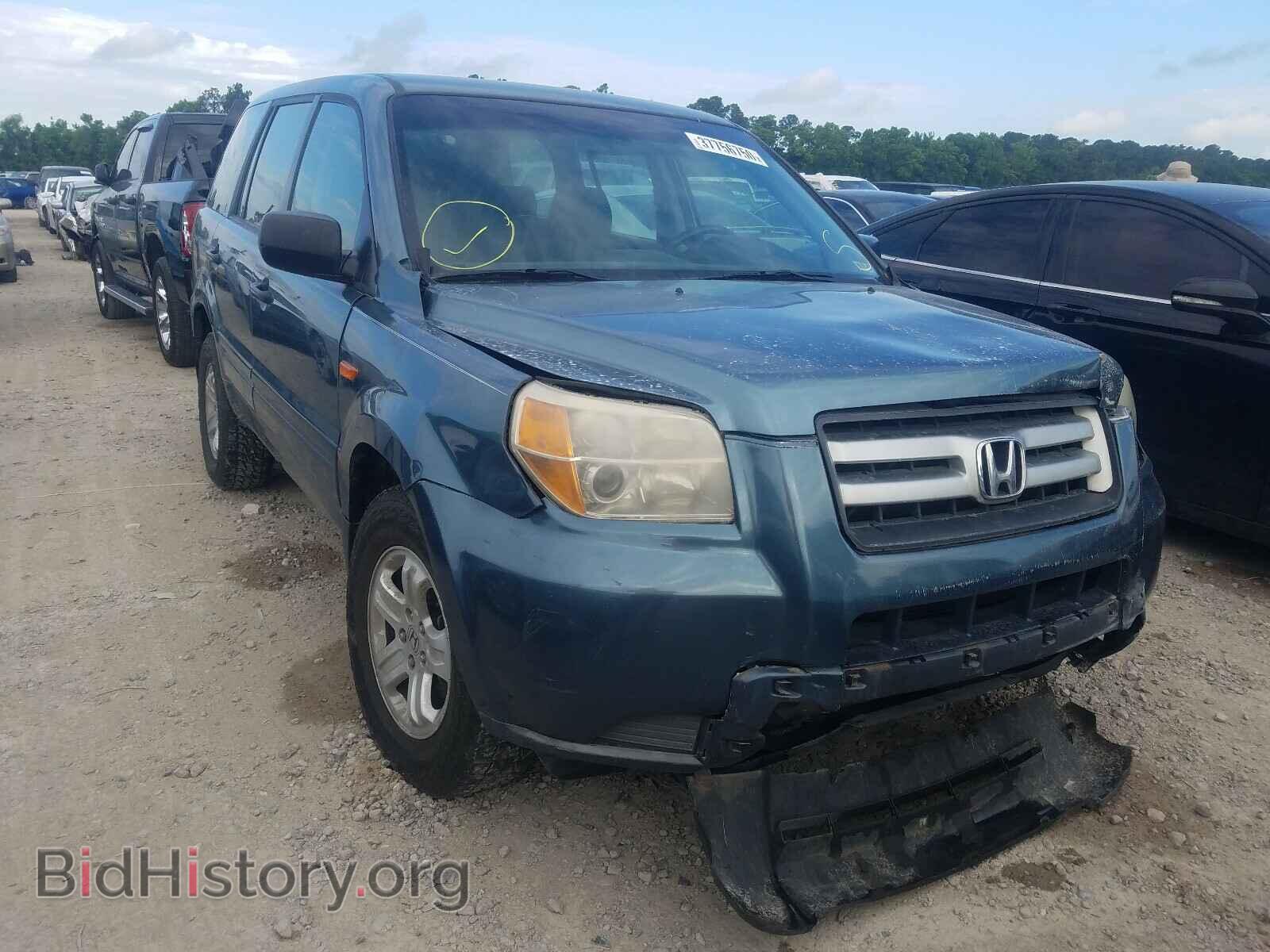 Фотография 5FNYF28196B046298 - HONDA PILOT 2006