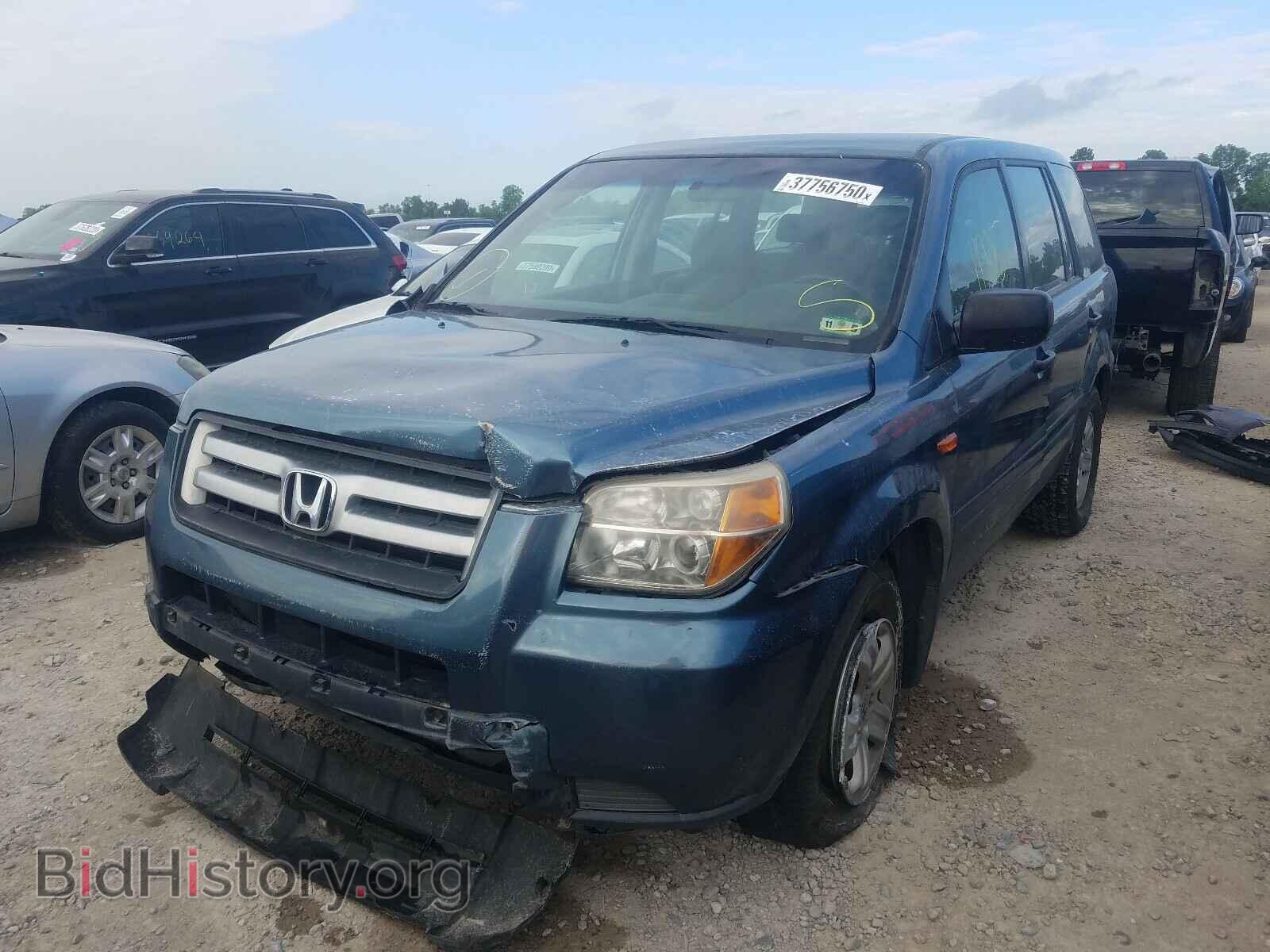 2006 HONDA PILOT - VIN: 5FNYF28196B046298 - Фото 2