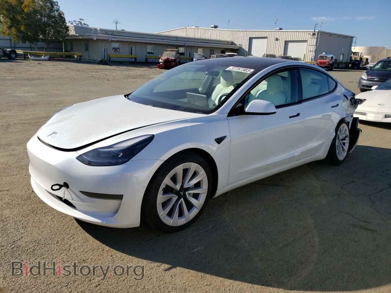 Photo 5YJ3E1EA9MF874778 - TESLA MODEL 3 2021