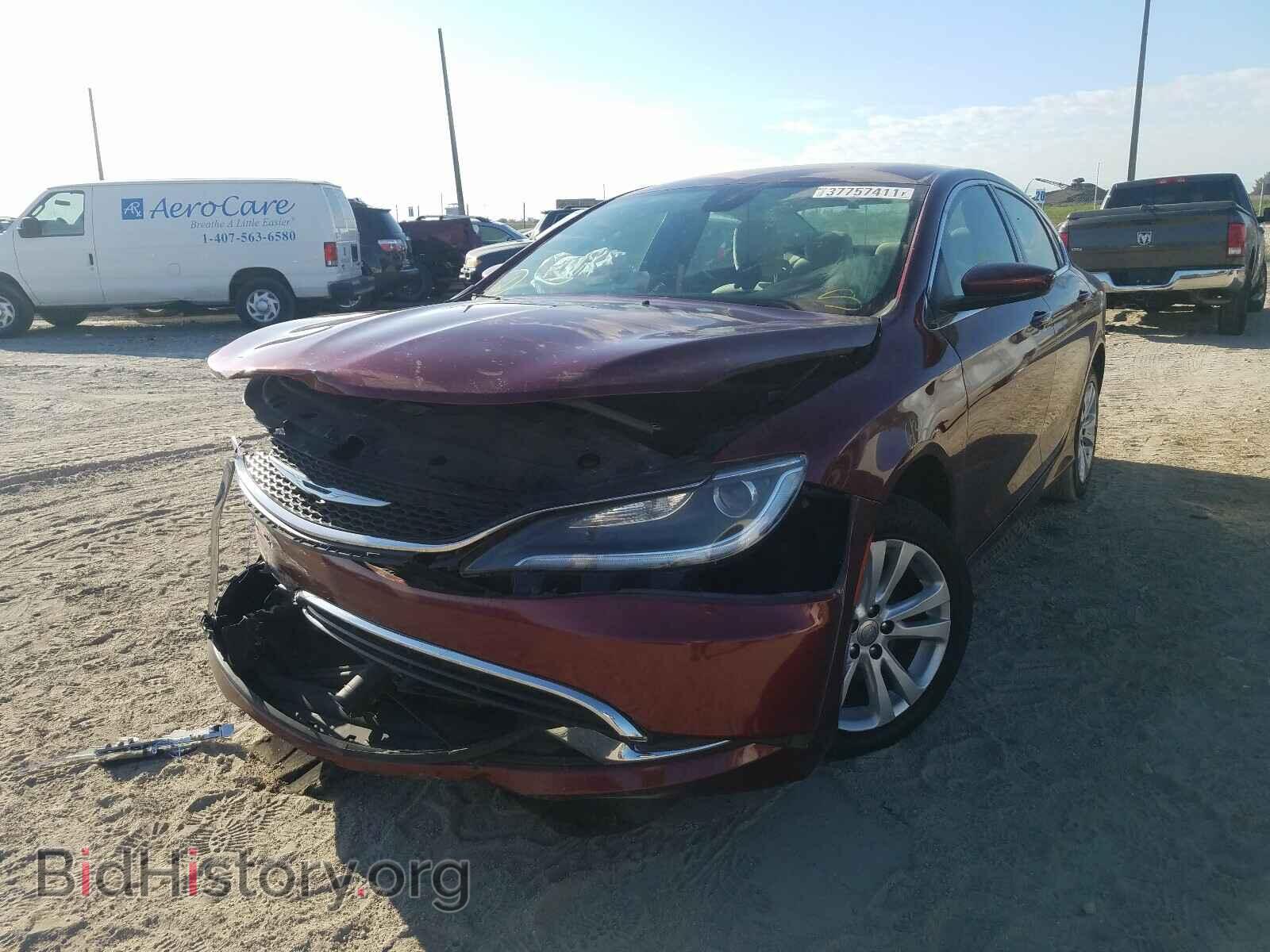 2015 CHRYSLER 200 - VIN: 1C3CCCAB4FN697923 - Фото 2