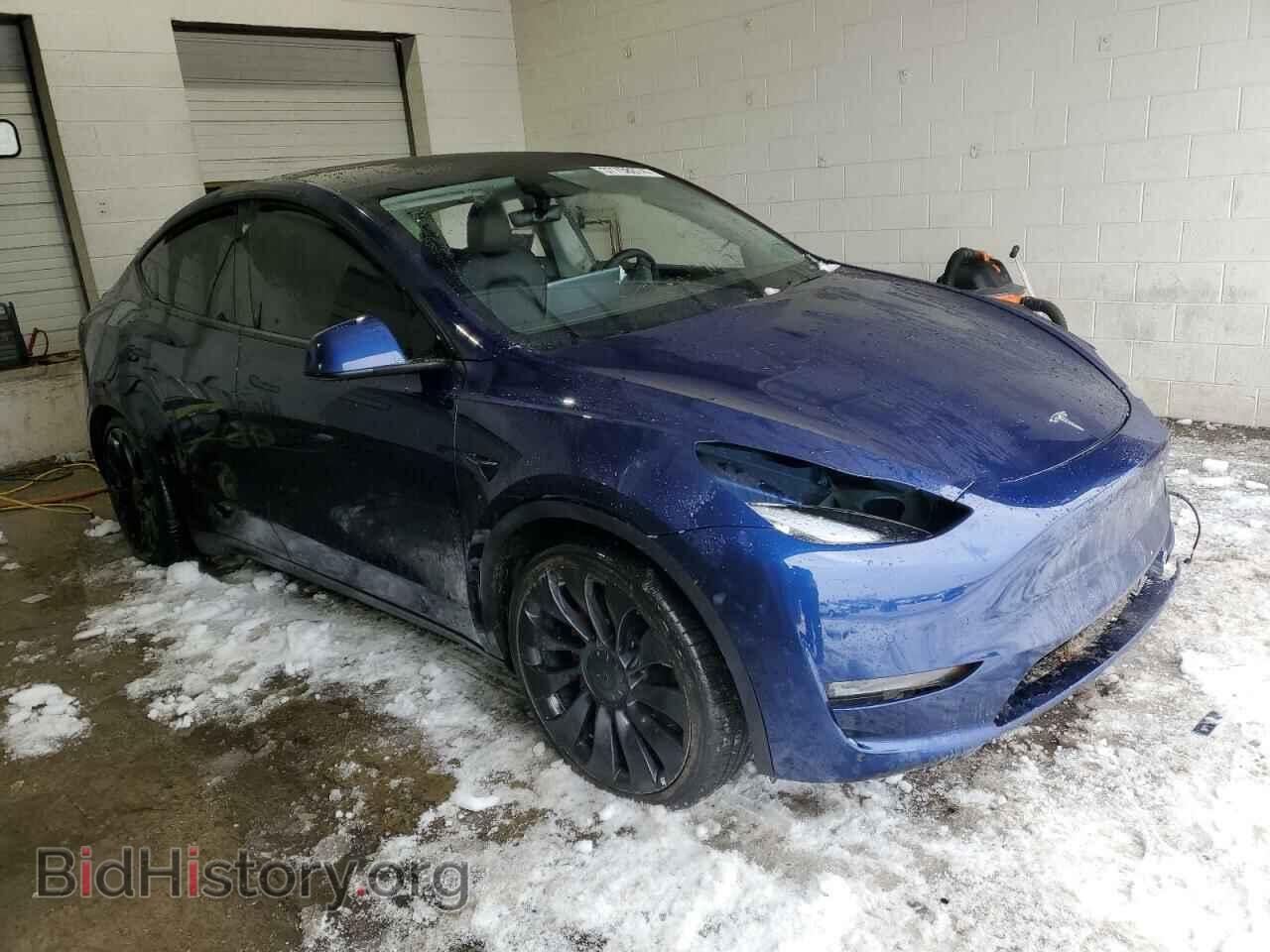 2022 TESLA MODEL Y - VIN: 7SAYGDEF3NF520353 - Фото 4