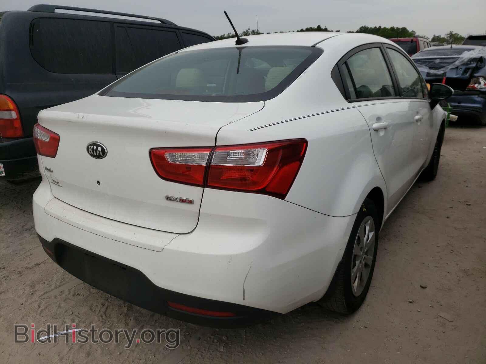 2013 KIA RIO - VIN: KNADN4A33D6218128 - Фото 4