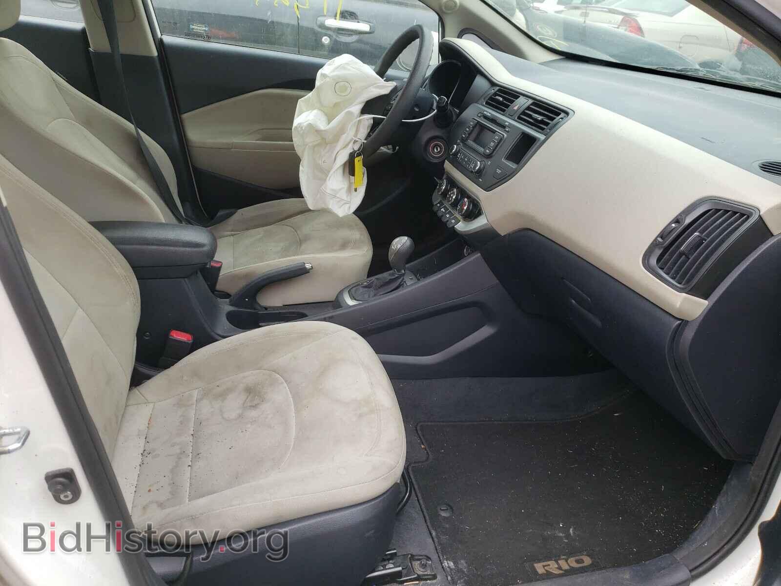 2013 KIA RIO - VIN: KNADN4A33D6218128 - Фото 5