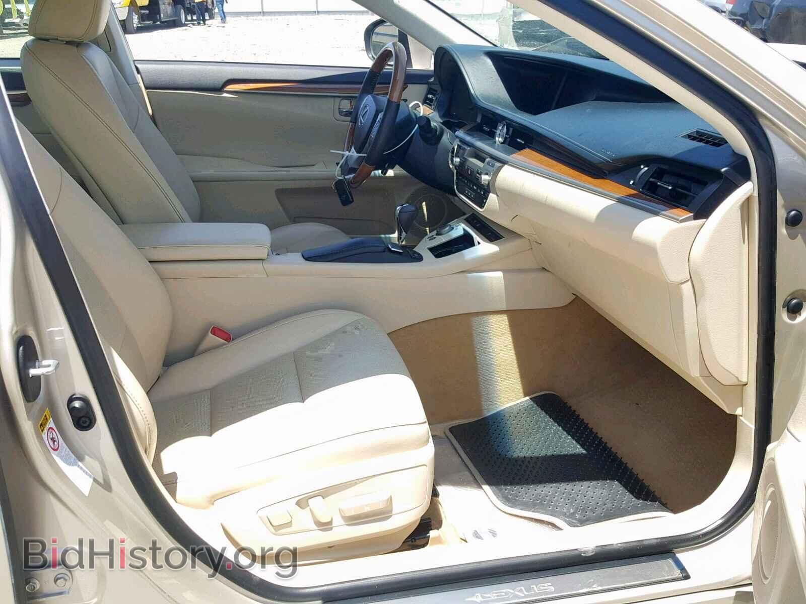 2013 LEXUS ES300 - VIN: JTHBW1GG1D2034165 - Фото 5