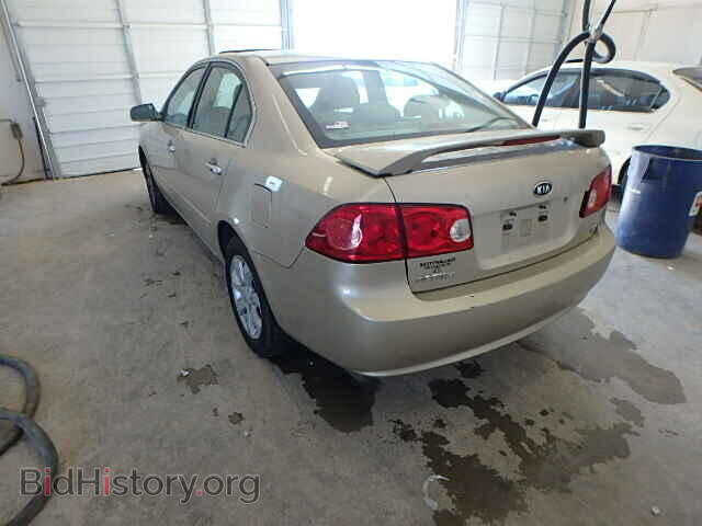 2007 KIA OPTIMA - VIN: KNAGE123975100654 - Фото 3