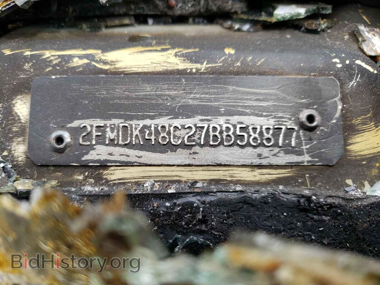 2007 FORD EDGE - VIN: 2FMDK48C27BB58877 - Фото 10