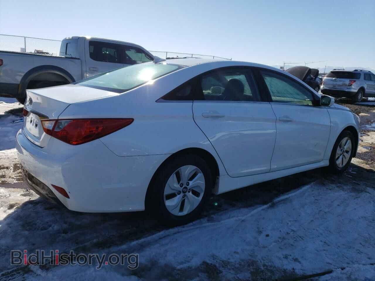 2014 HYUNDAI SONATA - VIN: 5NPEB4AC0EH822615 - Фото 3