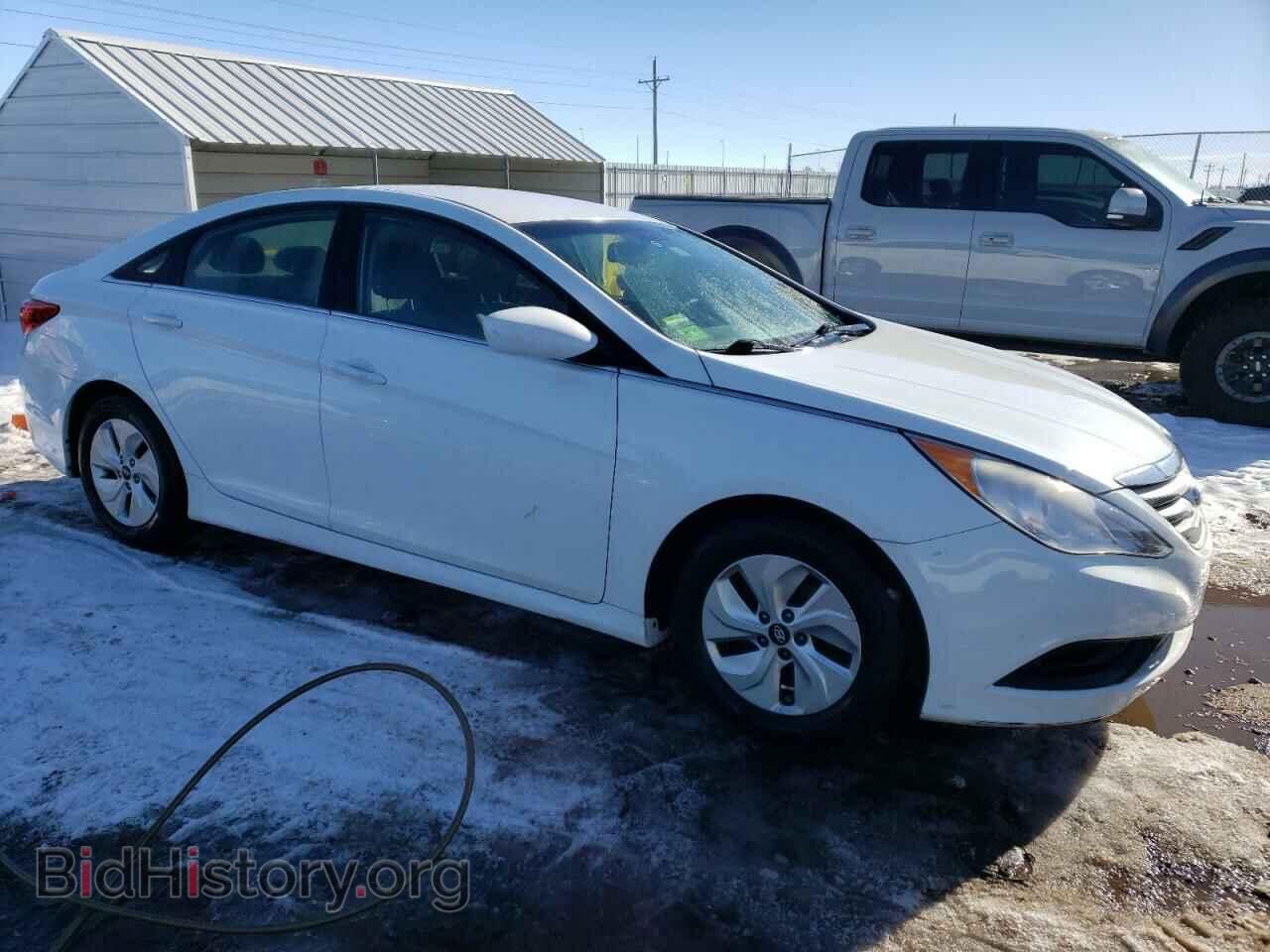2014 HYUNDAI SONATA - VIN: 5NPEB4AC0EH822615 - Фото 4