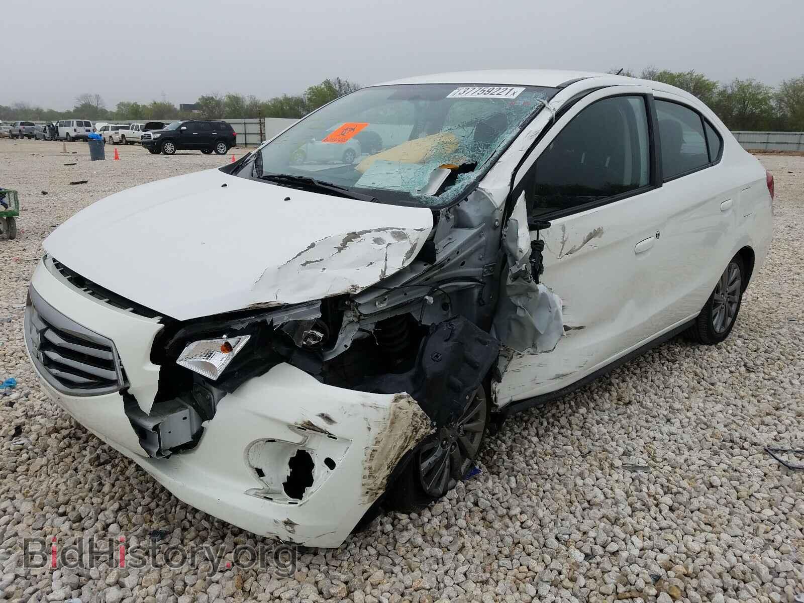 2019 MITSUBISHI MIRAGE - VIN: ML32F3FJ2KHF08828 - Фото 2