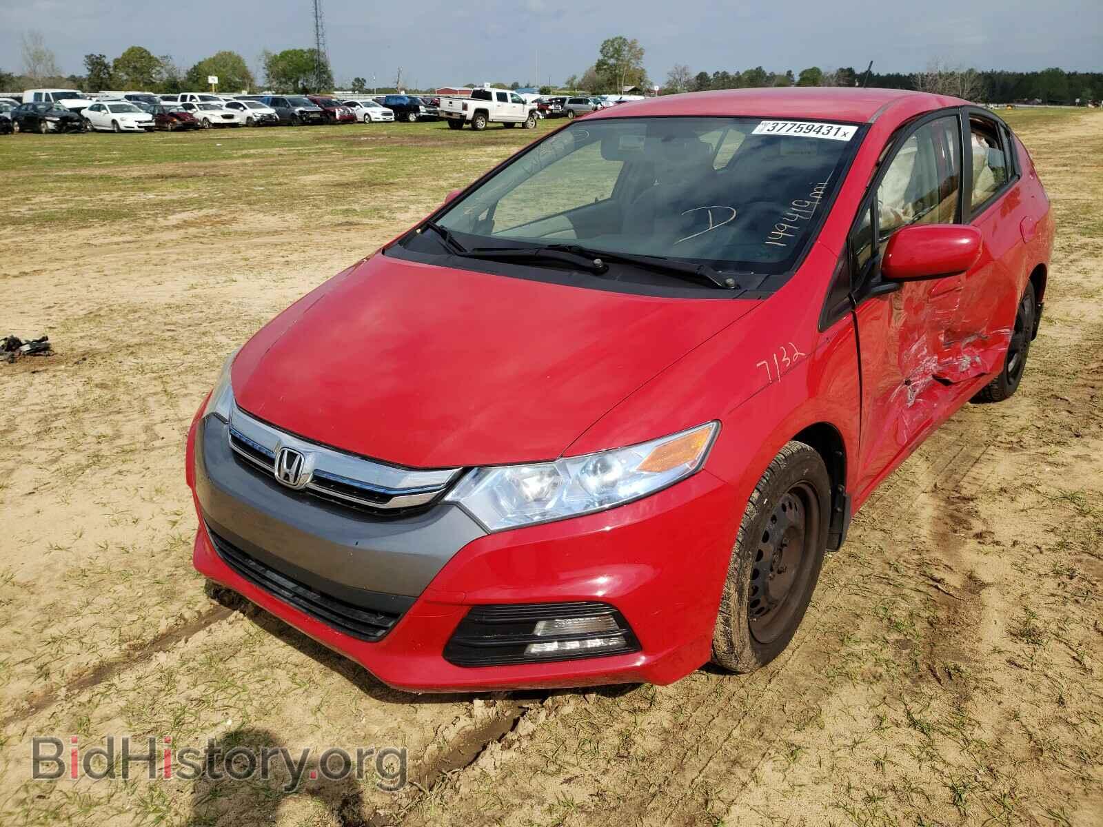 2012 HONDA INSIGHT - VIN: JHMZE2H35CS000652 - Фото 2