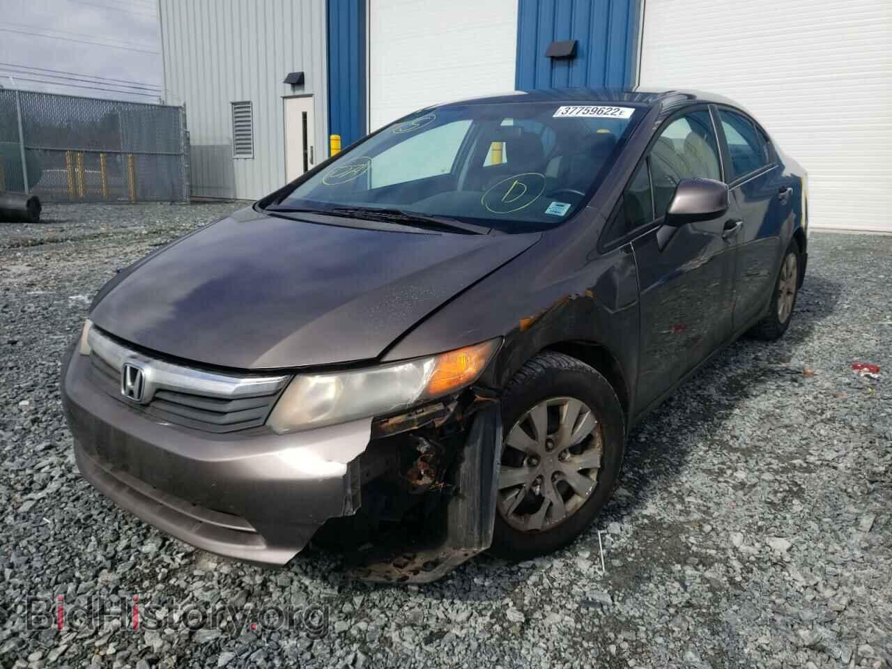 2012 HONDA CIVIC - VIN: 2HGFB2F43CH010310 - Фото 2