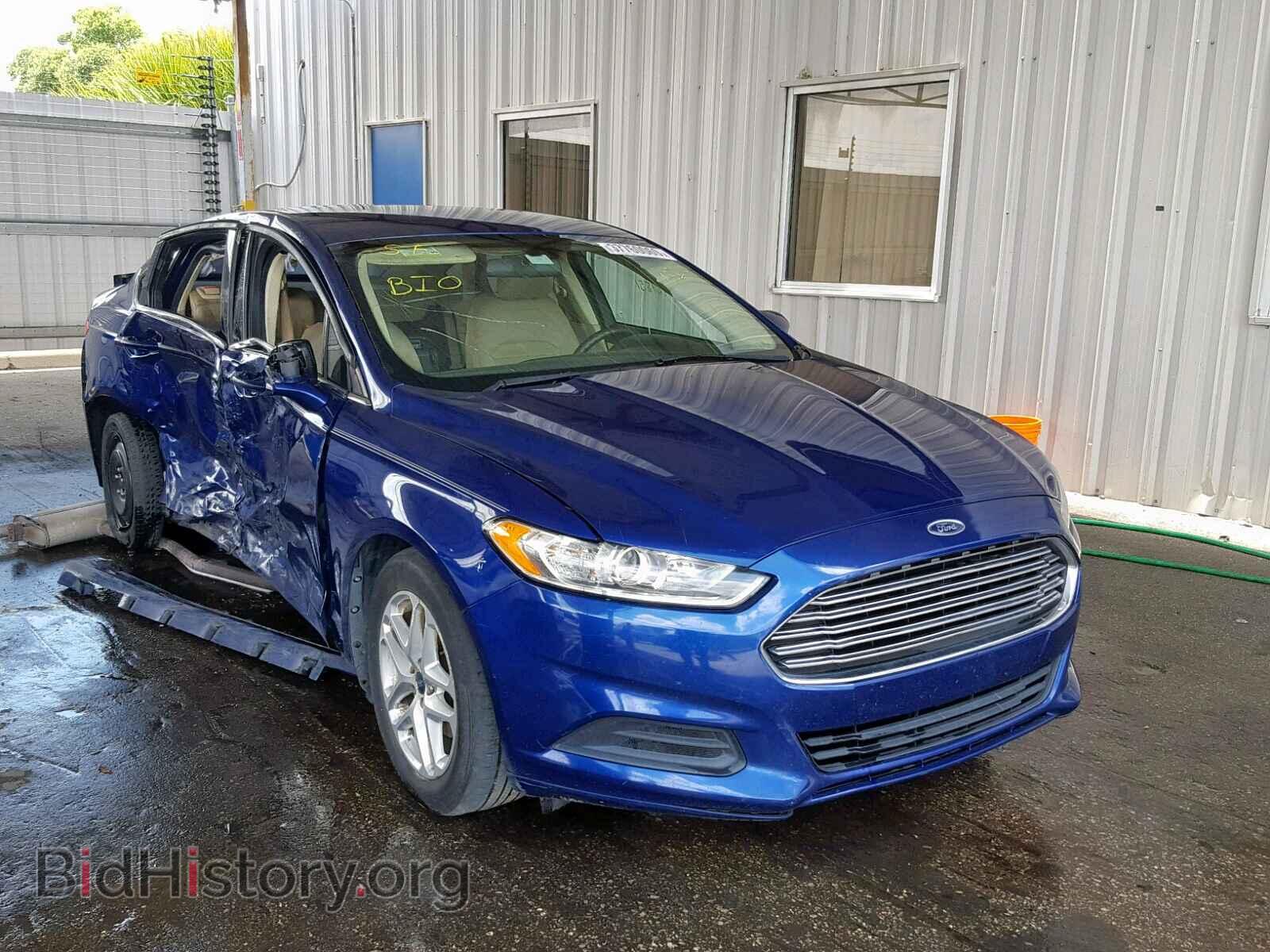 Фотография 3FA6P0H74DR295428 - FORD FUSION SE 2013