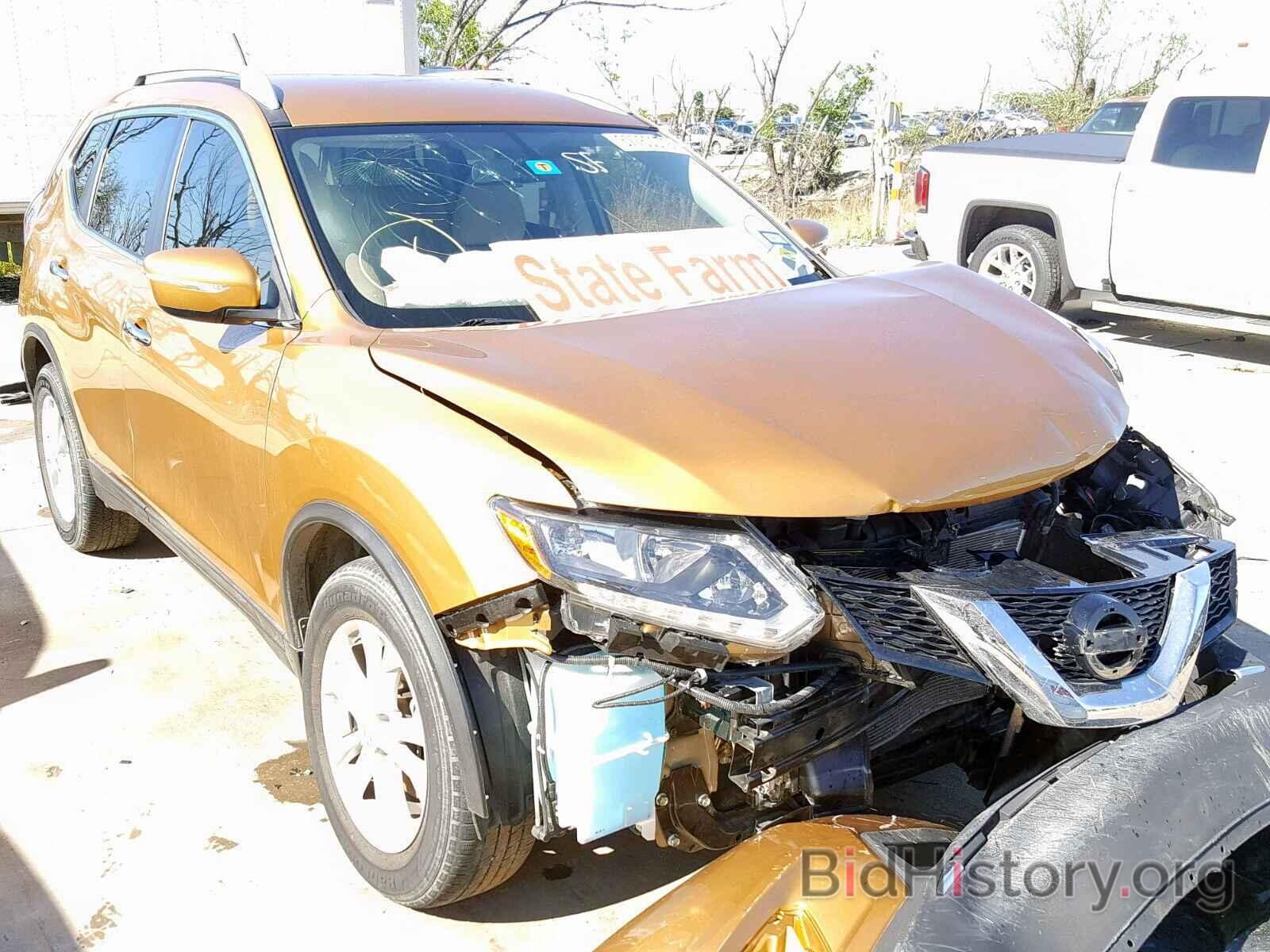 Photo KNMAT2MTXFP505216 - NISSAN ROGUE S 2015