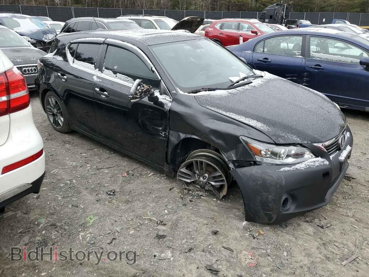 2012 LEXUS CT 200 - VIN: JTHKD5BH7C2096620 - Фото 4