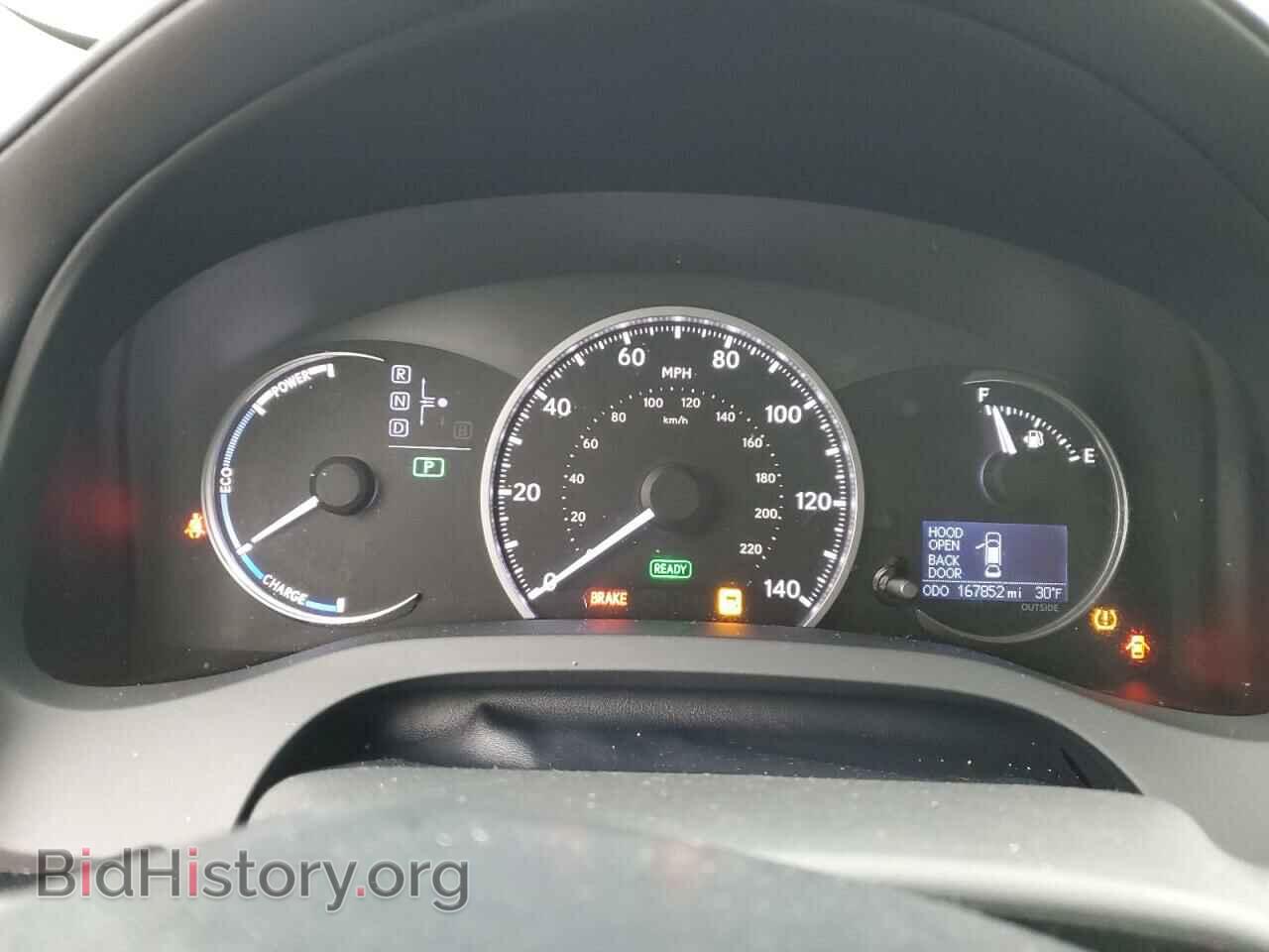 2012 LEXUS CT 200 - VIN: JTHKD5BH7C2096620 - Фото 9