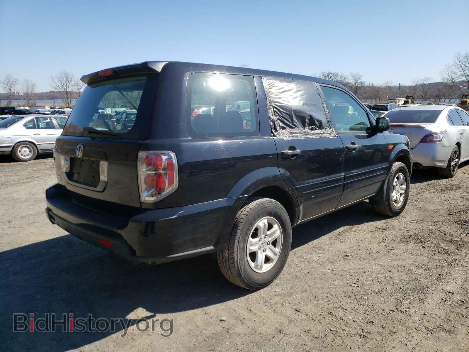 2007 HONDA PILOT - VIN: 5FNYF28147B009855 - Фото 4