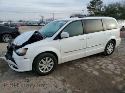 2016 Chrysler MINIVAN Town & COU, белый — VIN 2C4RC1BG5GR205697, Copart