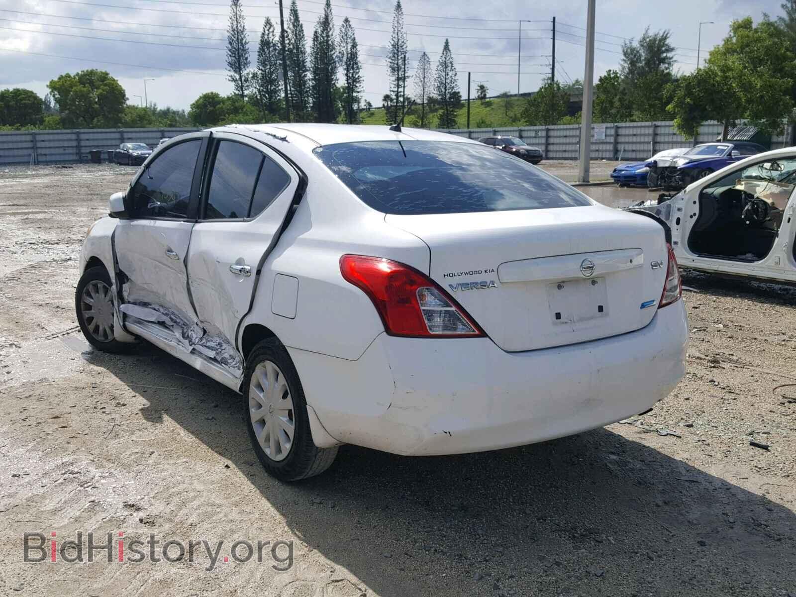 2012 NISSAN VERSA - VIN: 3N1CN7AP7CL895385 - Фото 3