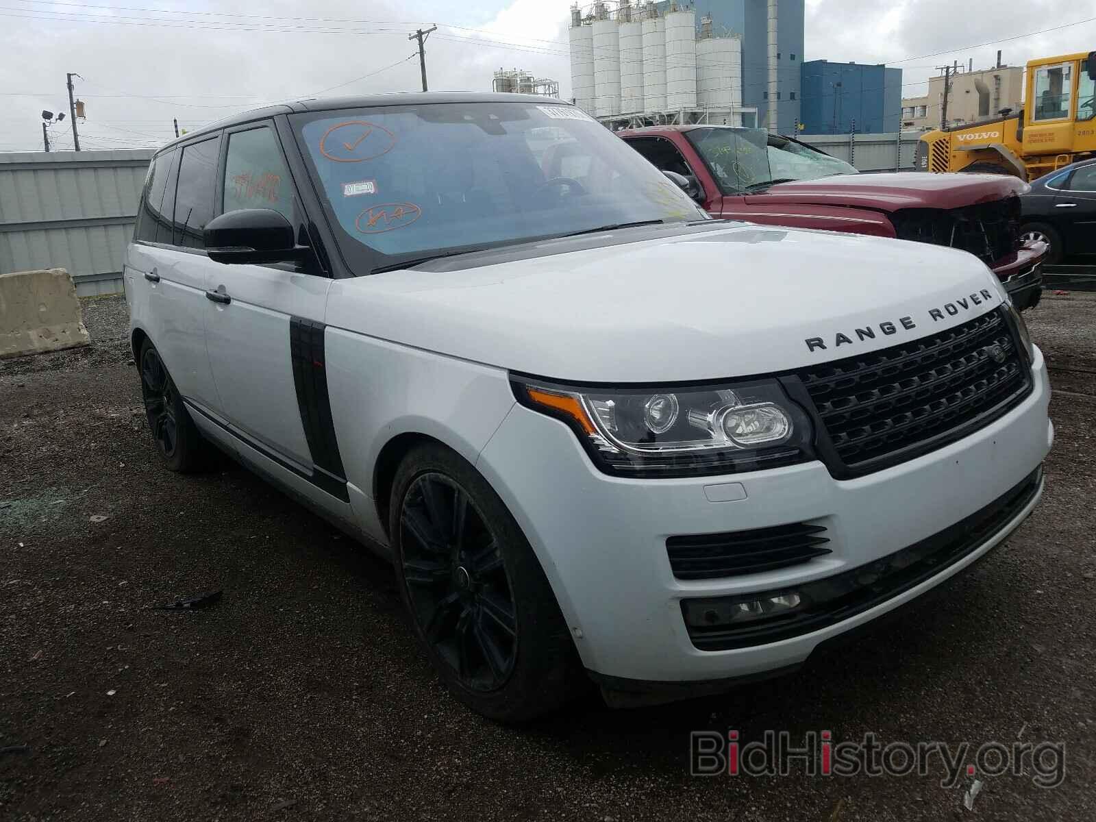 Photo SALGS2EF4HA328481 - LAND ROVER RANGEROVER 2017