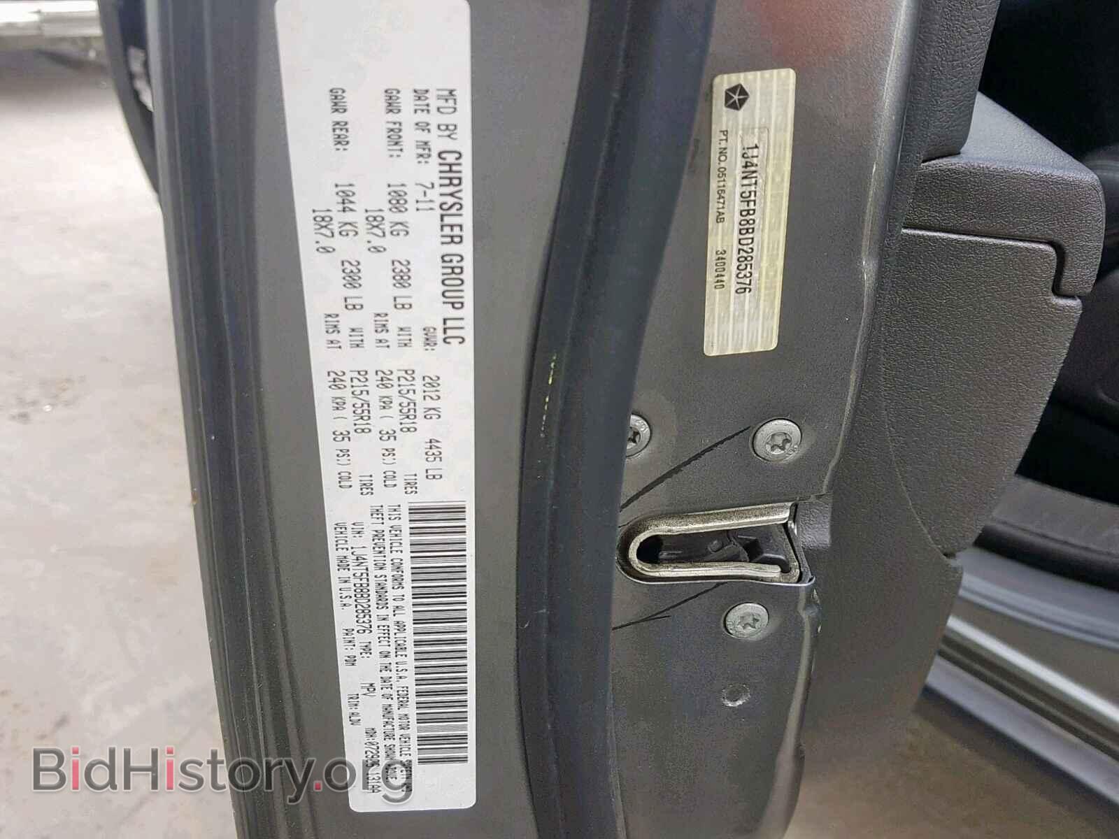 2011 JEEP COMPASS LI - VIN: 1J4NT5FB8BD285376 - Фото 10