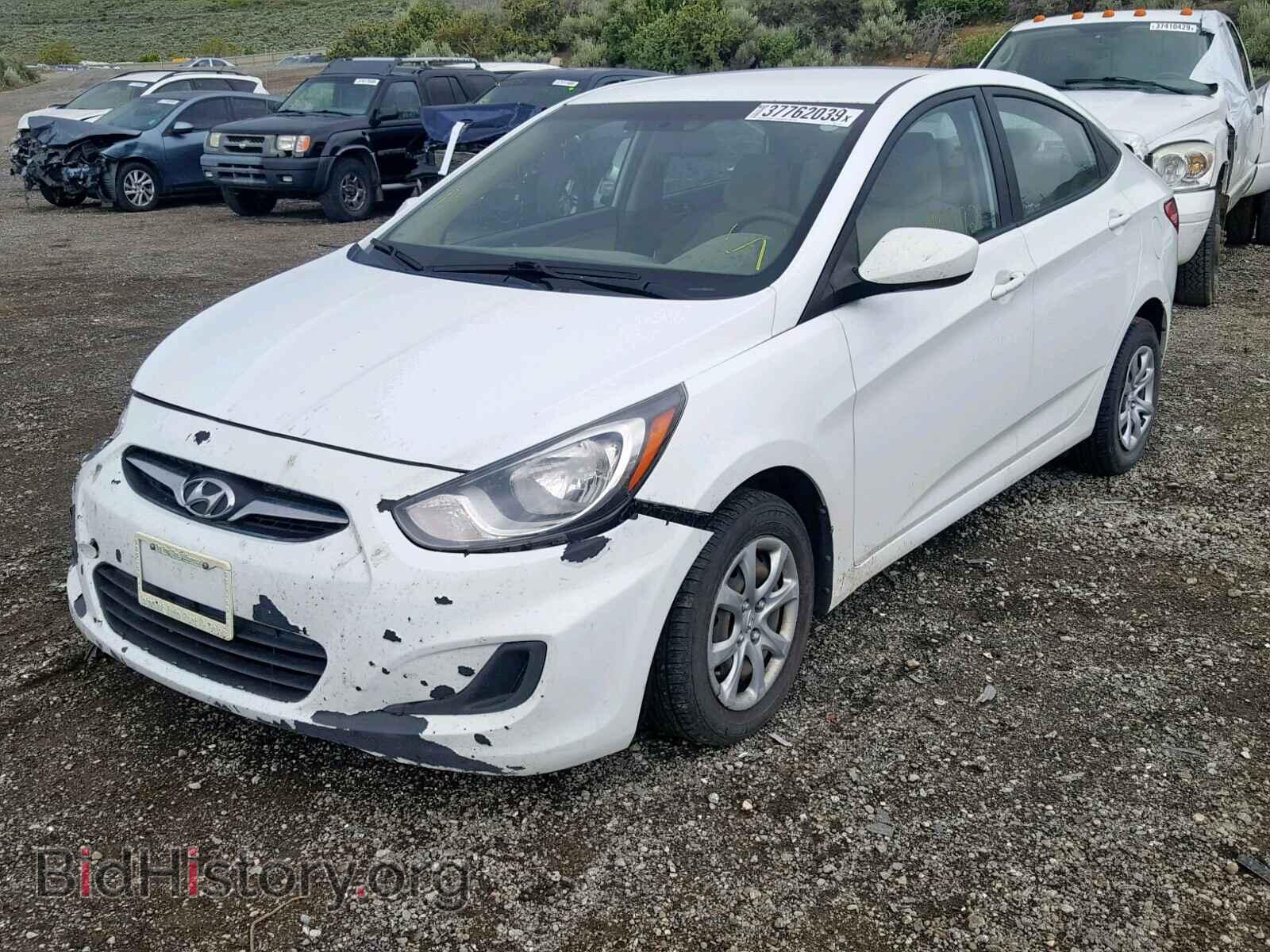 2014 HYUNDAI ACCENT - VIN: KMHCT4AE2EU597055 - Фото 2