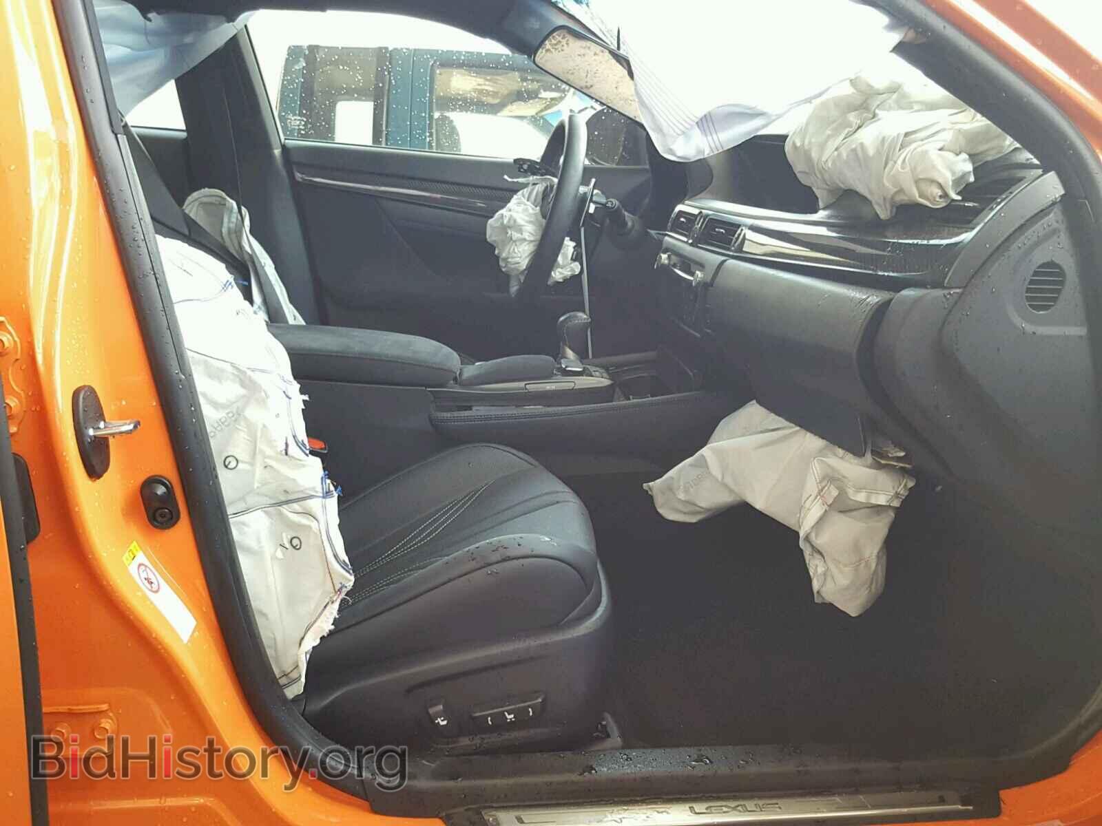 2016 LEXUS GS-F - VIN: JTHBP1BL9GA001085 - Photo 5