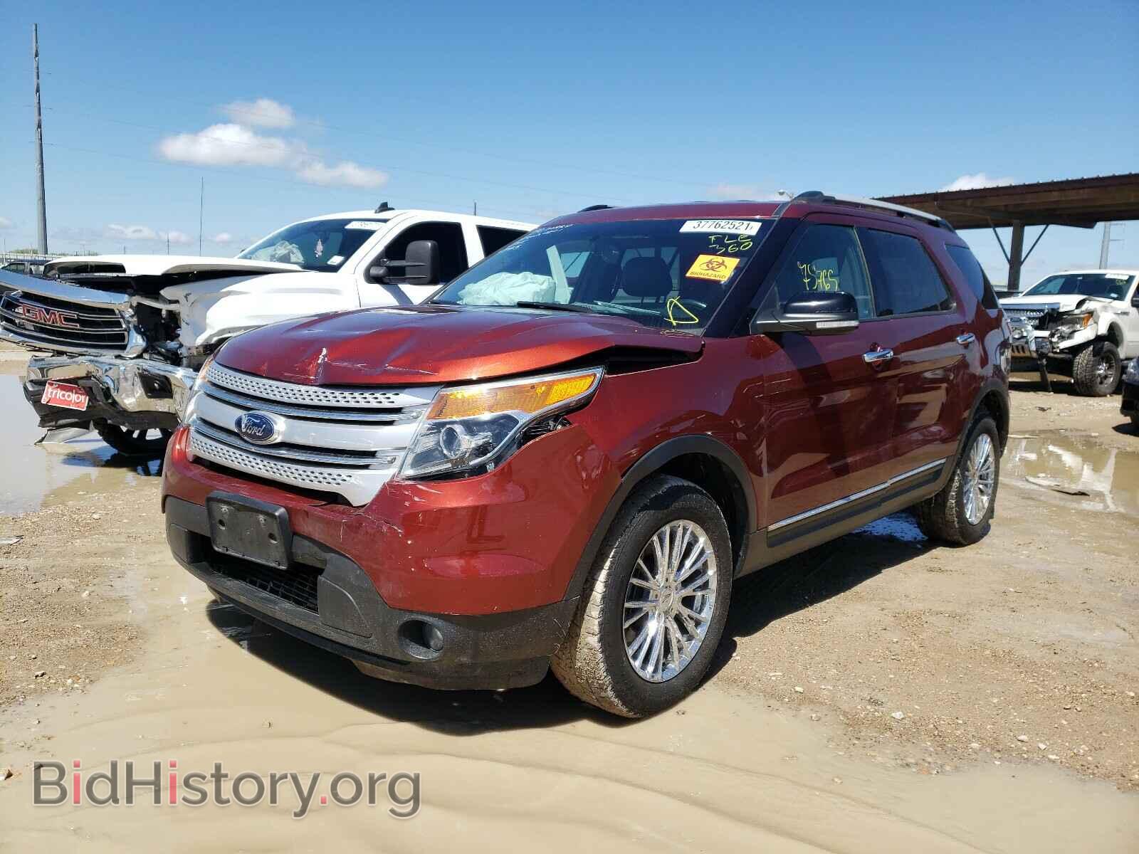 2014 FORD EXPLORER - VIN: 1FM5K8D84EGC24445 - Photo 2