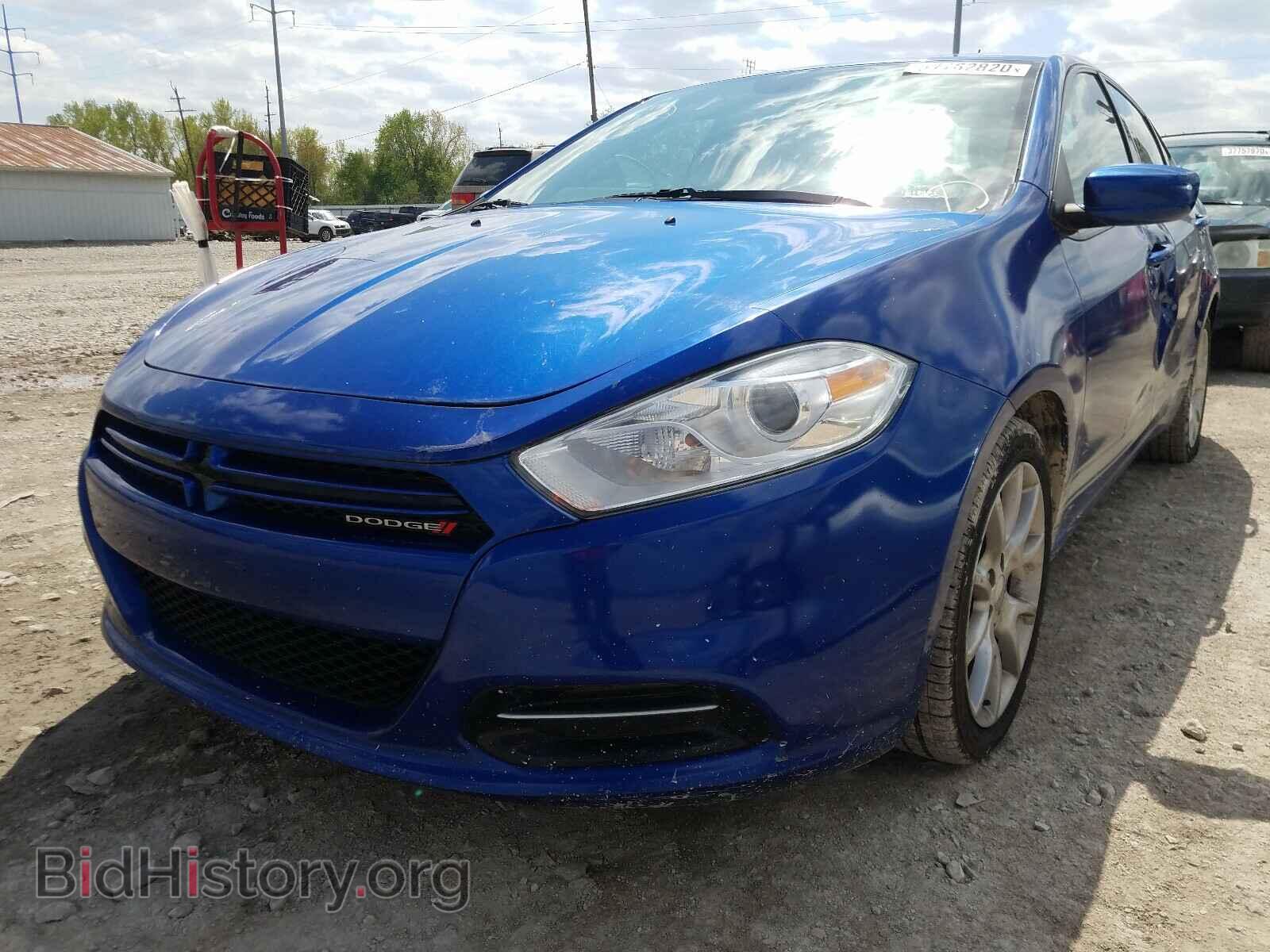 2013 DODGE DART - VIN: 1C3CDFBA7DD205912 - Фото 2