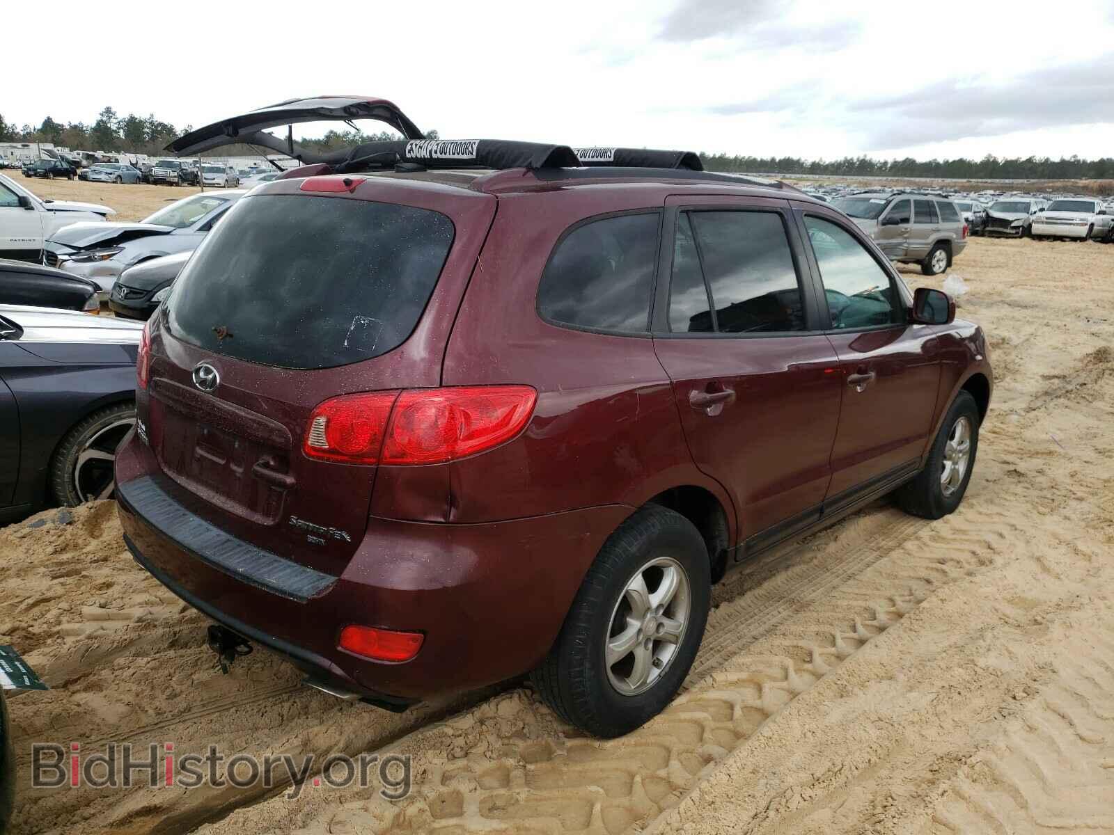 2007 HYUNDAI SANTA FE - VIN: 5NMSG13D77H098933 - Фото 4