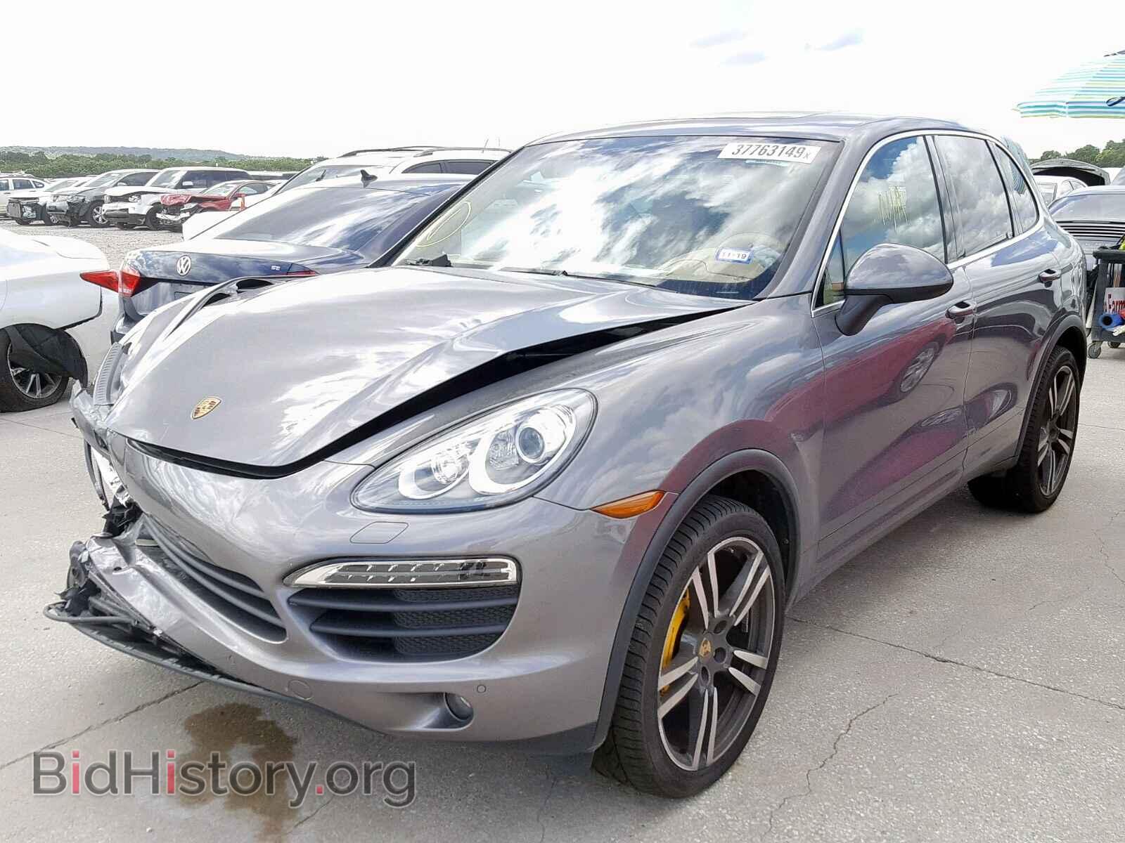2011 PORSCHE CAYENNE S - VIN: WP1AB2A20BLA49242 - Фото 2