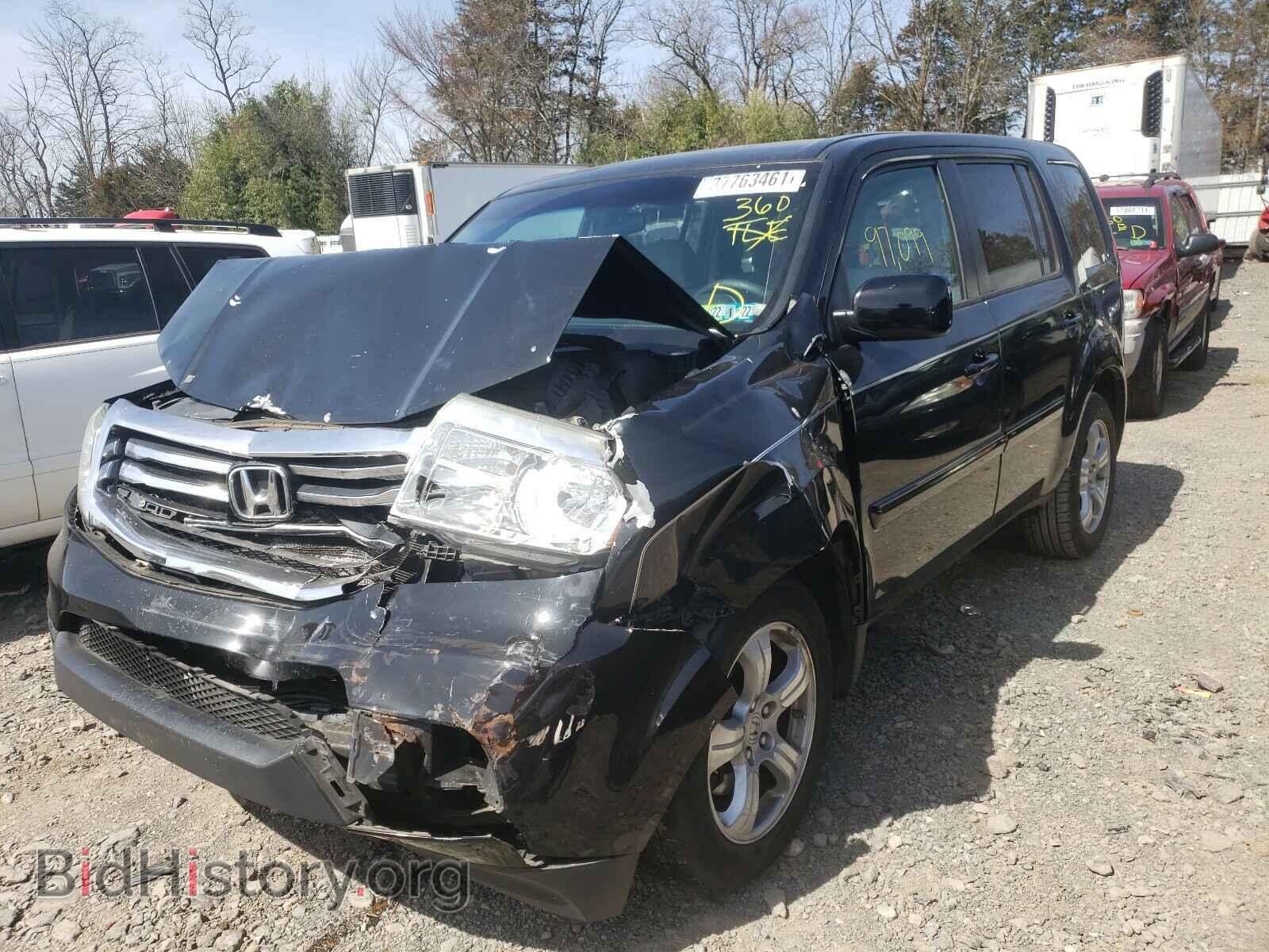2012 HONDA PILOT - VIN: 5FNYF4H40CB060852 - Фото 2