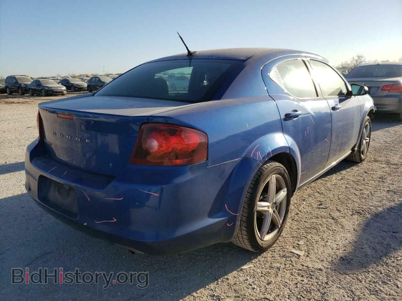 2014 DODGE AVENGER - VIN: 1C3CDZAG6EN217956 - Фото 4