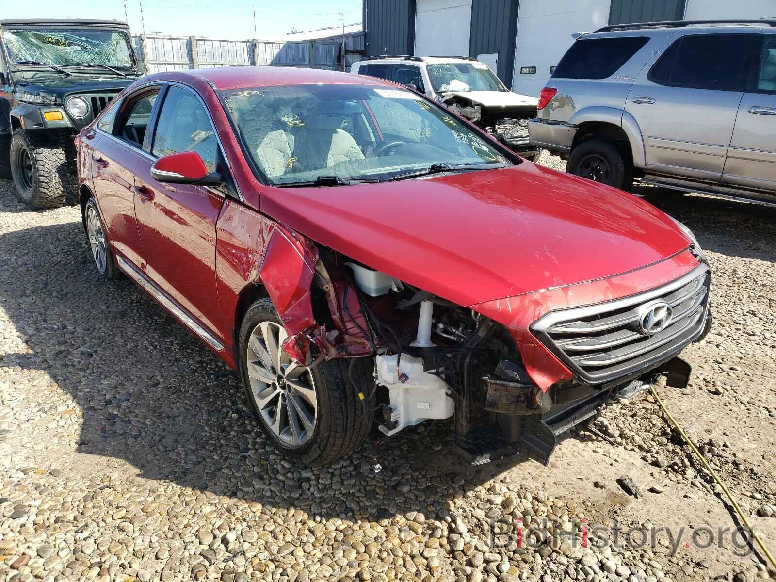 Photo 5NPE34AF6FH158345 - HYUNDAI SONATA 2015