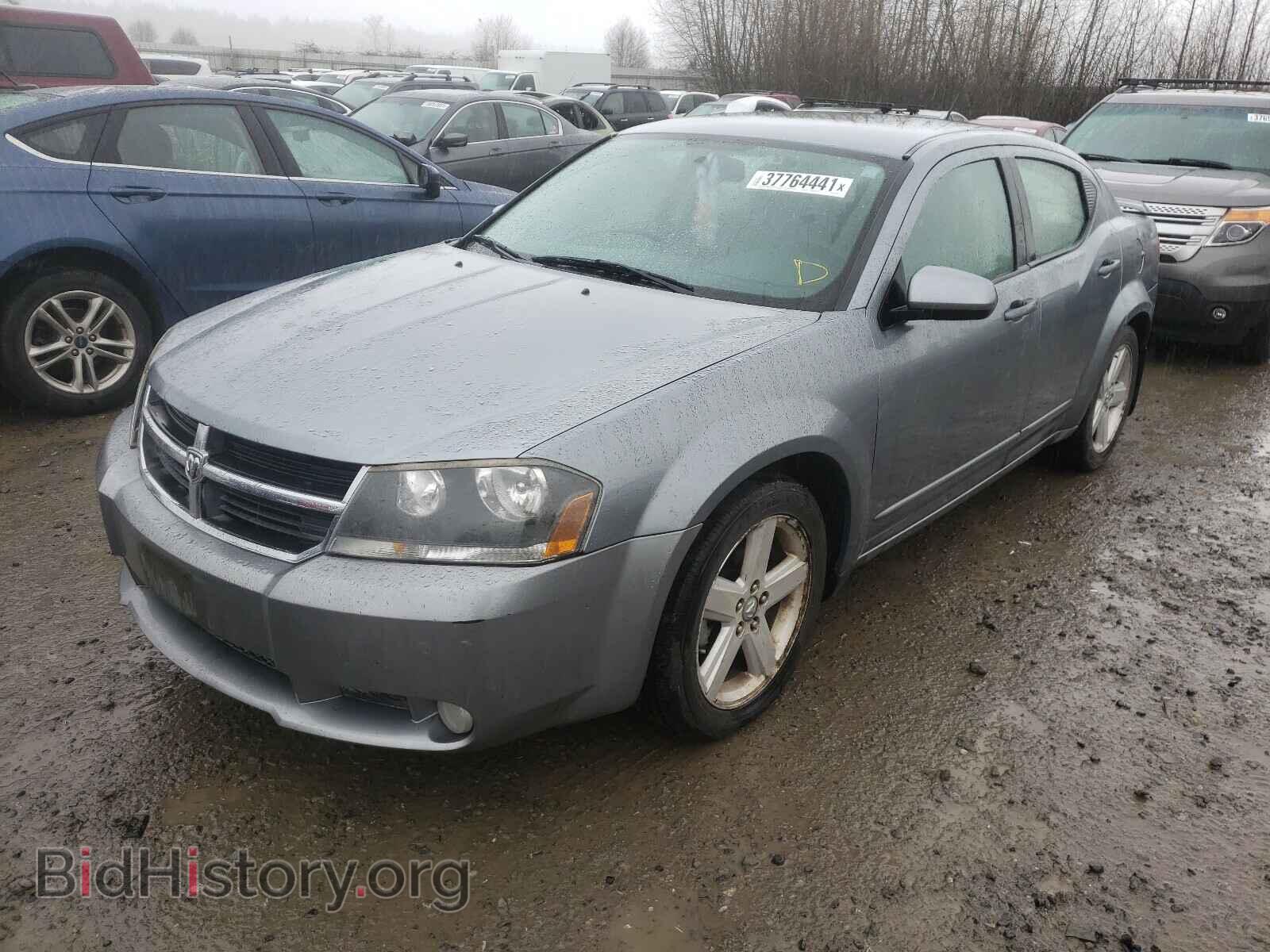 2008 DODGE AVENGER - VIN: 1B3LC76M78N672984 - Фото 2
