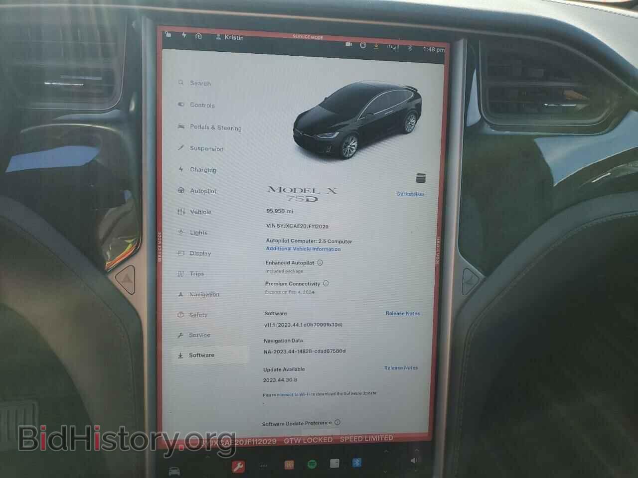 2018 TESLA MODEL X - VIN: 5YJXCAE20JF112029 - Photo 9