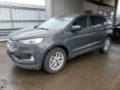 2021 Ford EDGE Edge SEL, gray — VIN 2FMPK4J98MBA50481, Copart