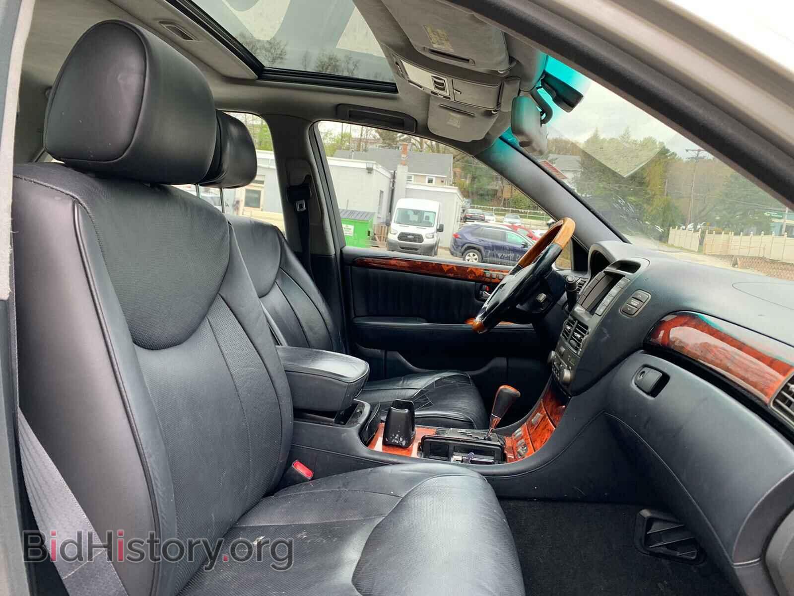 2005 LEXUS LS430 - VIN: JTHBN36F855023719 - Фото 7